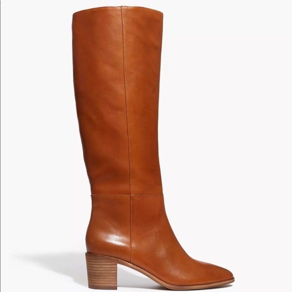 NIB Madewell Carlotta Tall leather Boot in 8.5